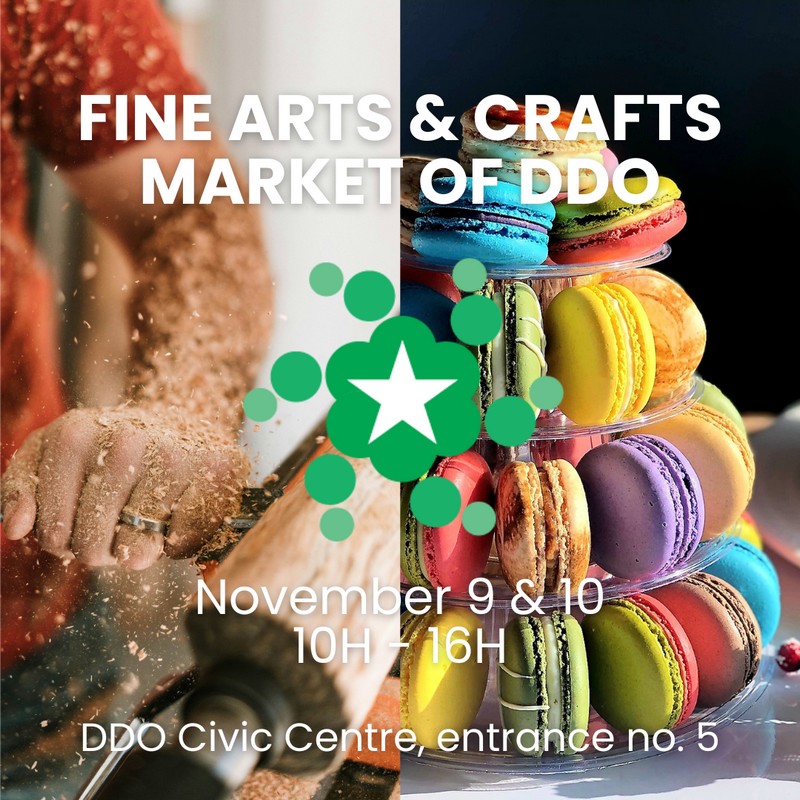 DDO Holiday crafts show poster